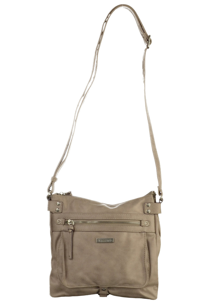Tamaris Taschen Lederimitat Hellgrau - surf4shoes