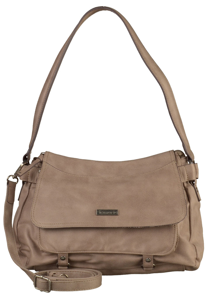 Tamaris Taschen Lederimitat Hellgrau - surf4shoes