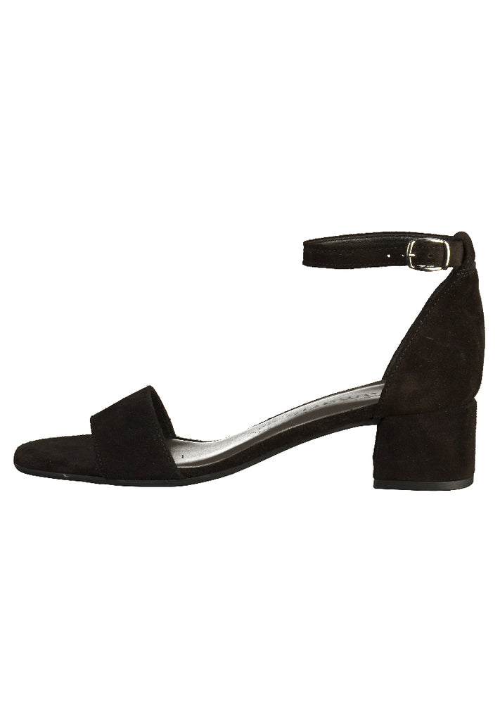 Tamaris Sandalen Leder Schwarz - surf4shoes
