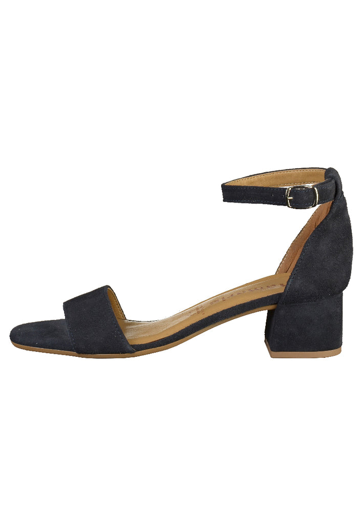 Tamaris Sandalen Leder Navy - surf4shoes