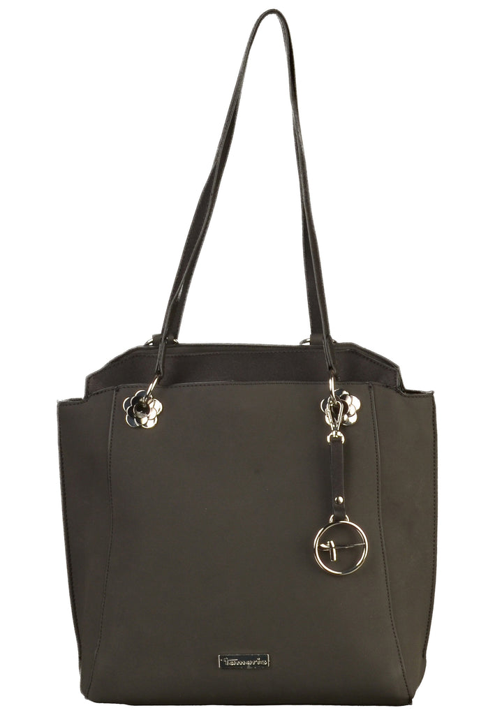 Tamaris Taschen Lederimitat Schwarz - surf4shoes