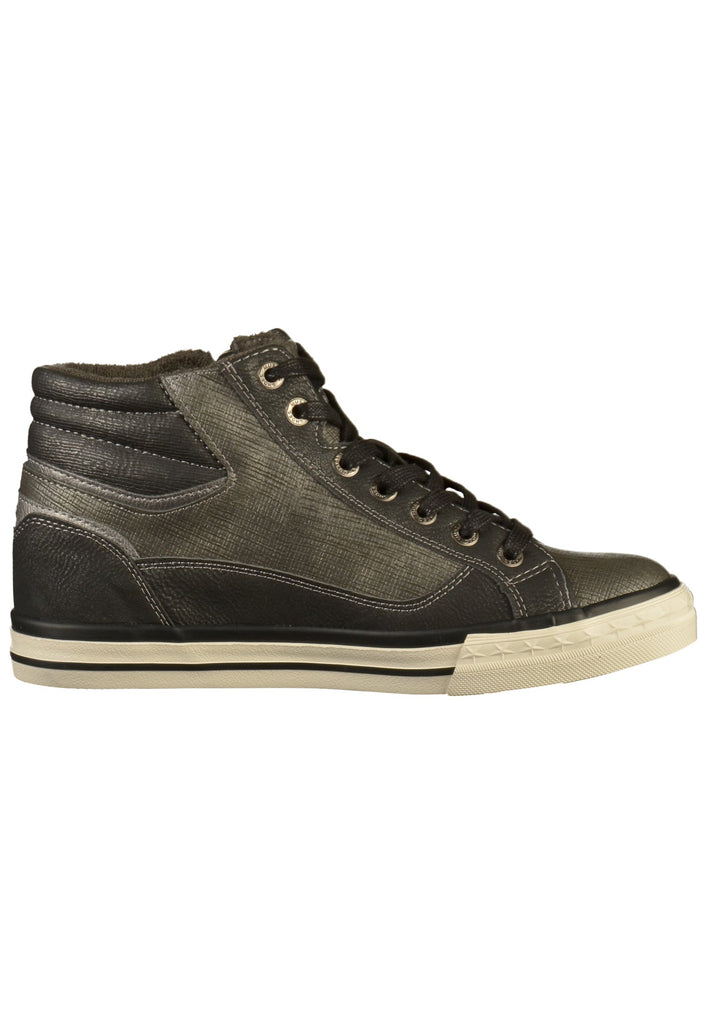 Mustang Sneaker Lederimitat Graphit - surf4shoes