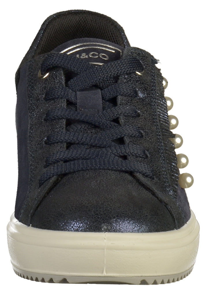 IGI&CO Sneaker Nubukleder Dunkelblau - surf4shoes