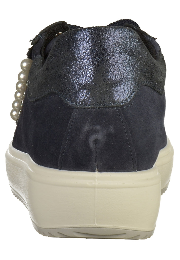 IGI&CO Sneaker Nubukleder Dunkelblau - surf4shoes