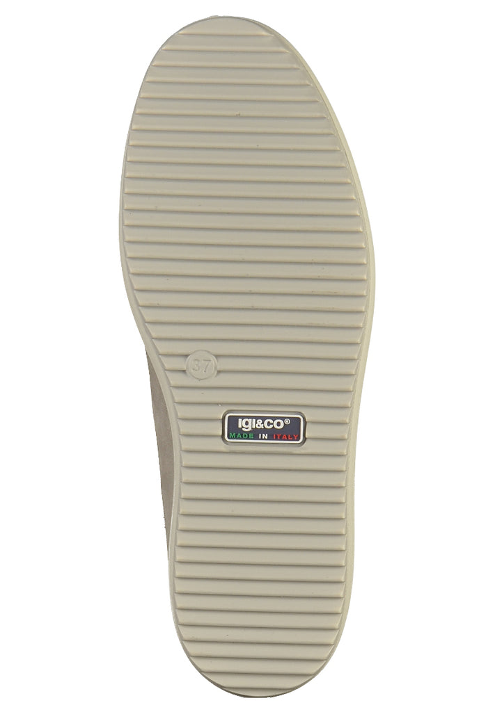 IGI&CO Sneaker Nubukleder Silber - surf4shoes