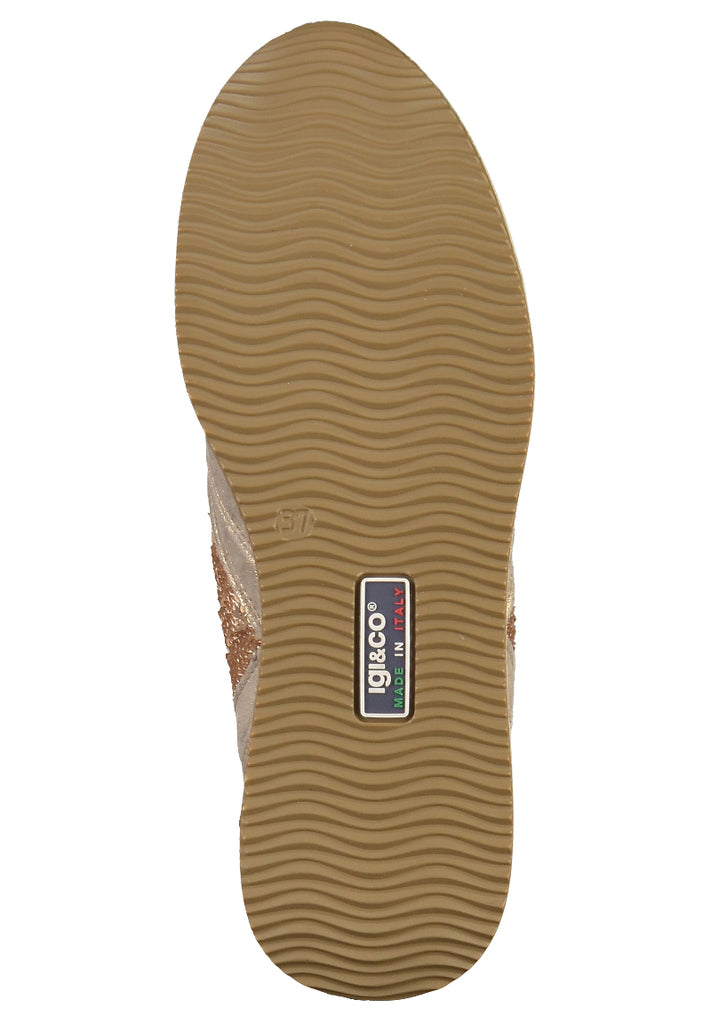 IGI&CO Halbschuhe Leder/Textil Taupe - surf4shoes