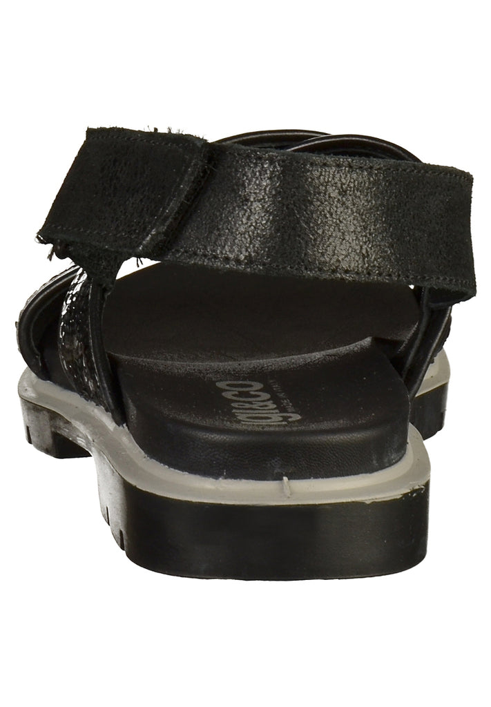 IGI&CO Sandalen Leder/Textil Schwarz - surf4shoes
