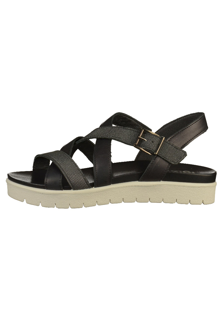 IGI&CO Sandalen Leder Schwarz - surf4shoes