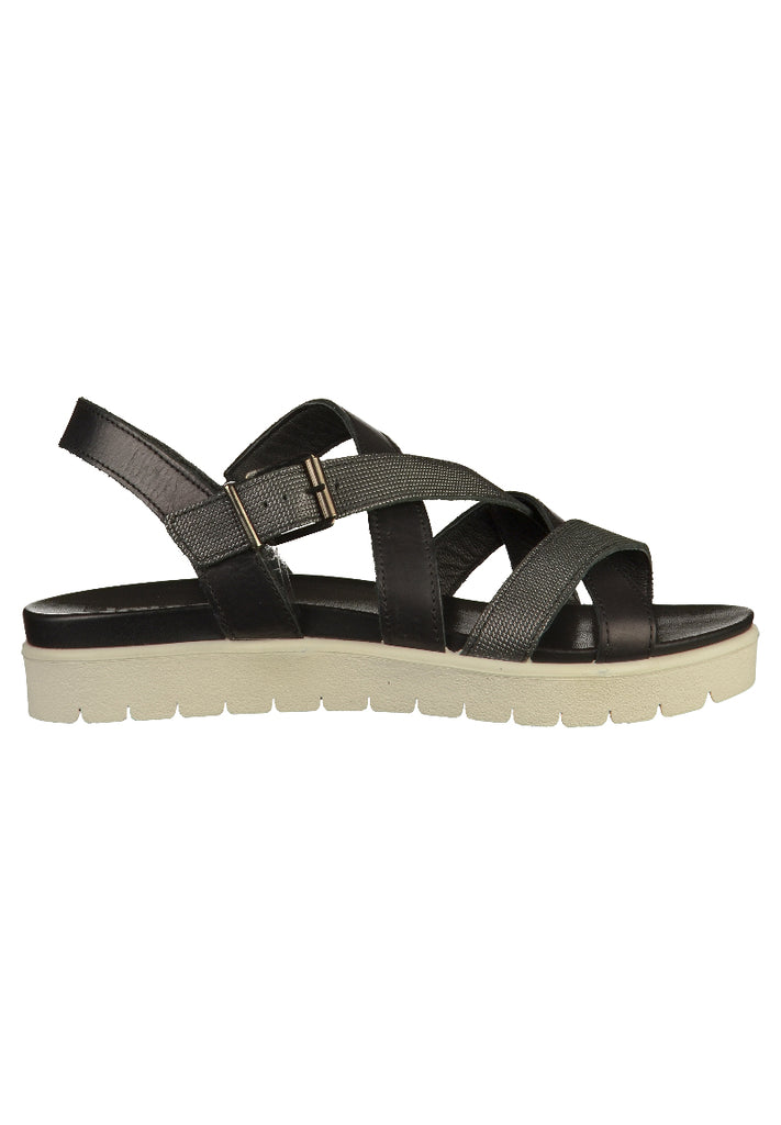 IGI&CO Sandalen Leder Schwarz - surf4shoes