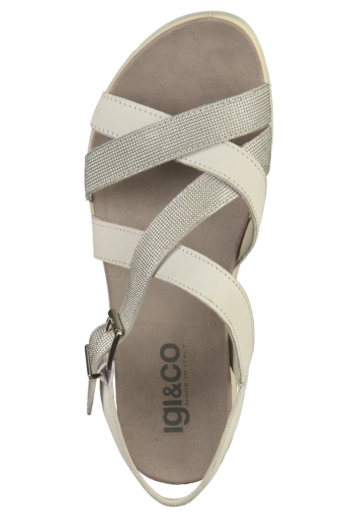 IGI&CO Sandalen Leder Weiß - surf4shoes
