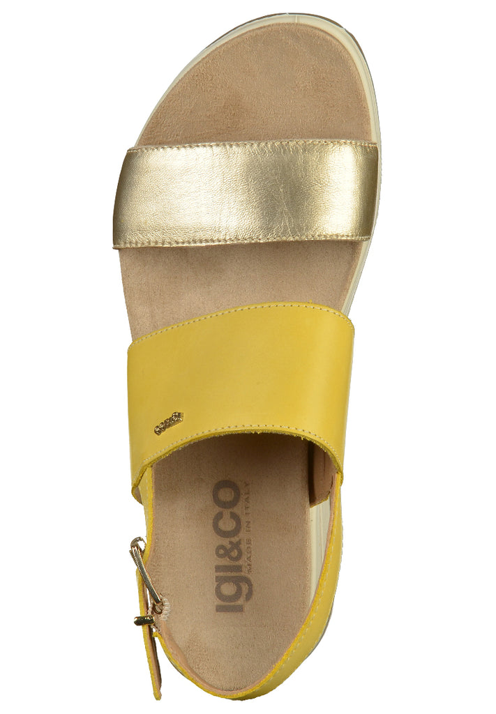 IGI&CO Sandalen Leder Gelb - surf4shoes