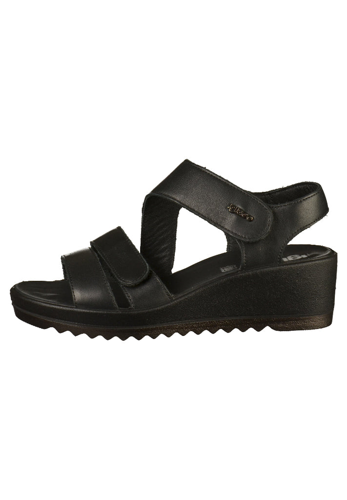 IGI&CO Sandalen Leder Schwarz - surf4shoes