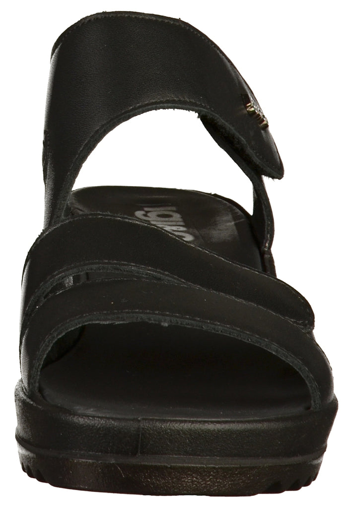 IGI&CO Sandalen Leder Schwarz - surf4shoes
