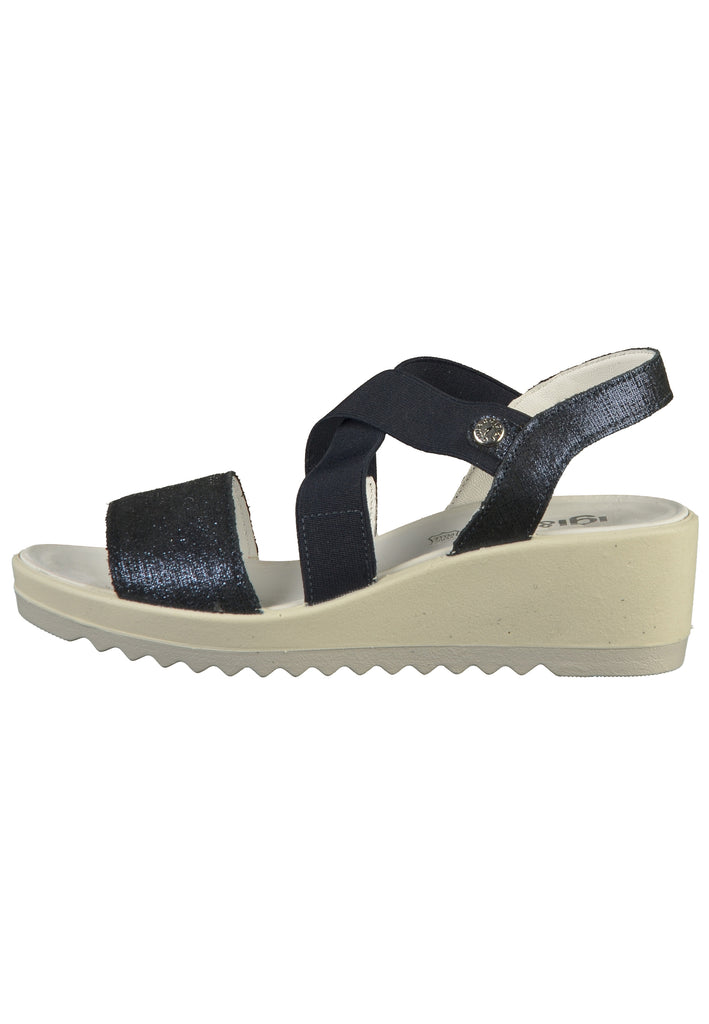 IGI&CO Sandalen Leder Navy - surf4shoes