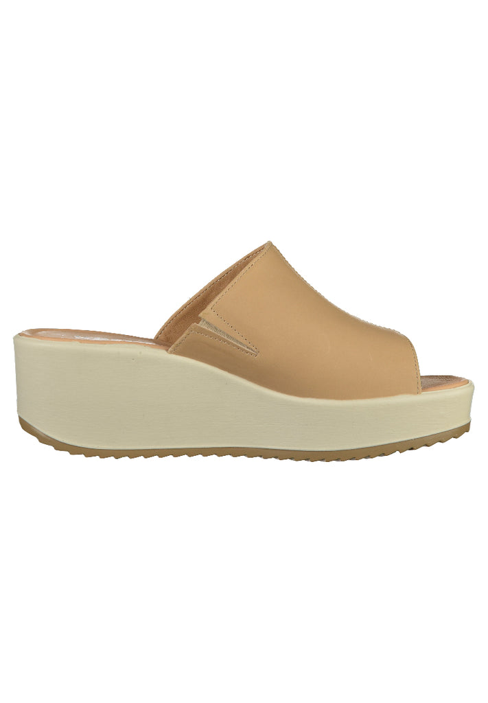 IGI&CO Pantoletten Leder Beige - surf4shoes
