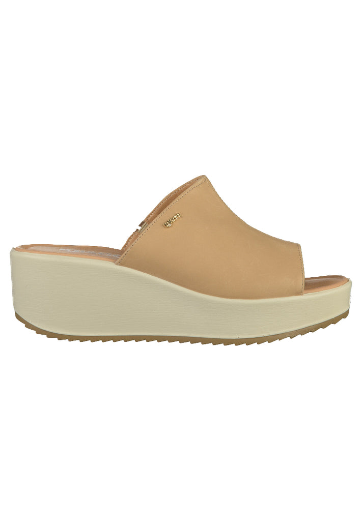 IGI&CO Pantoletten Leder Beige - surf4shoes