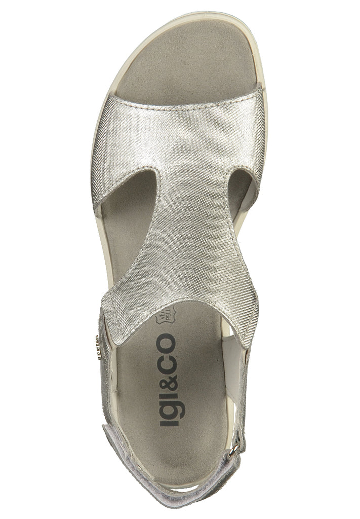 IGI&CO Sandalen Leder Silber - surf4shoes