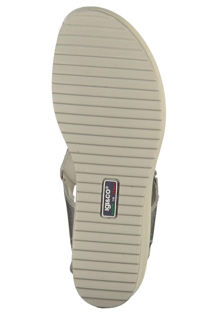 IGI&CO Sandalen Leder Silber - surf4shoes