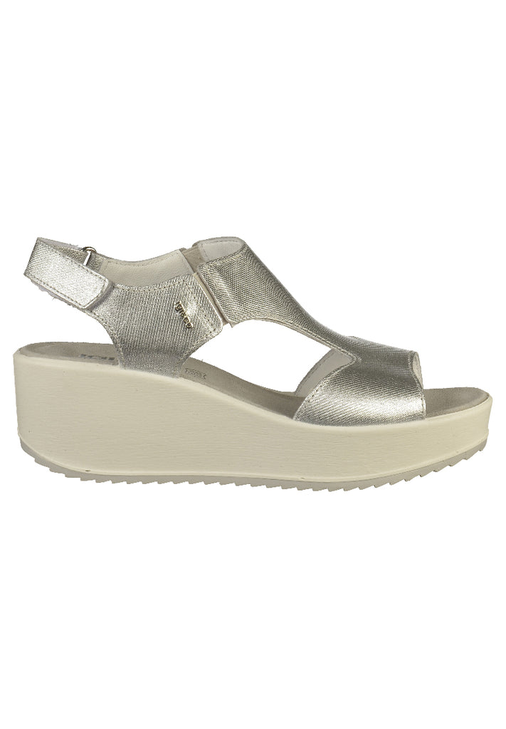 IGI&CO Sandalen Leder Silber - surf4shoes