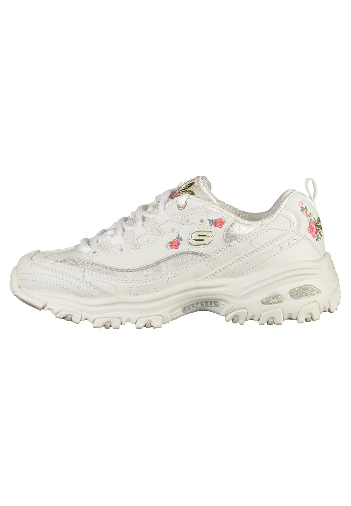 Skechers Halbschuhe Leder Weiß - surf4shoes