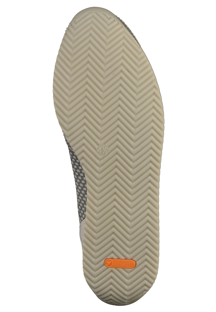 ara Ballerinas Leder Hellgrau/Silber - surf4shoes