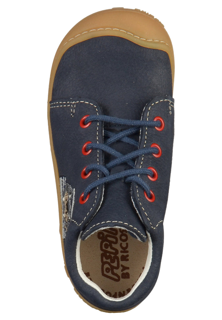 Pepino Halbschuhe Leder Dunkelblau - surf4shoes