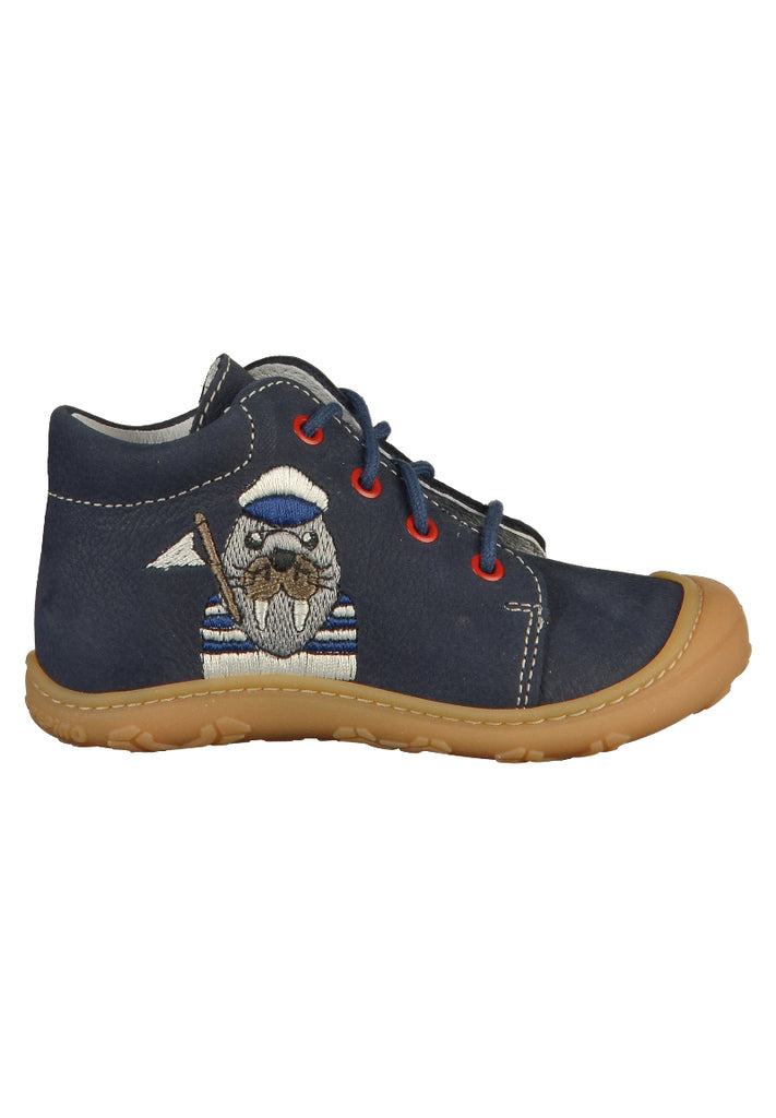 Pepino Halbschuhe Leder Dunkelblau - surf4shoes