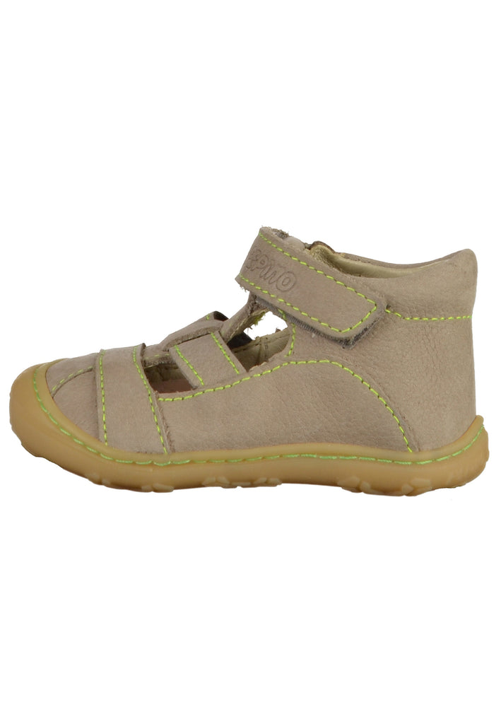 Pepino Halbschuhe Leder Kies - surf4shoes