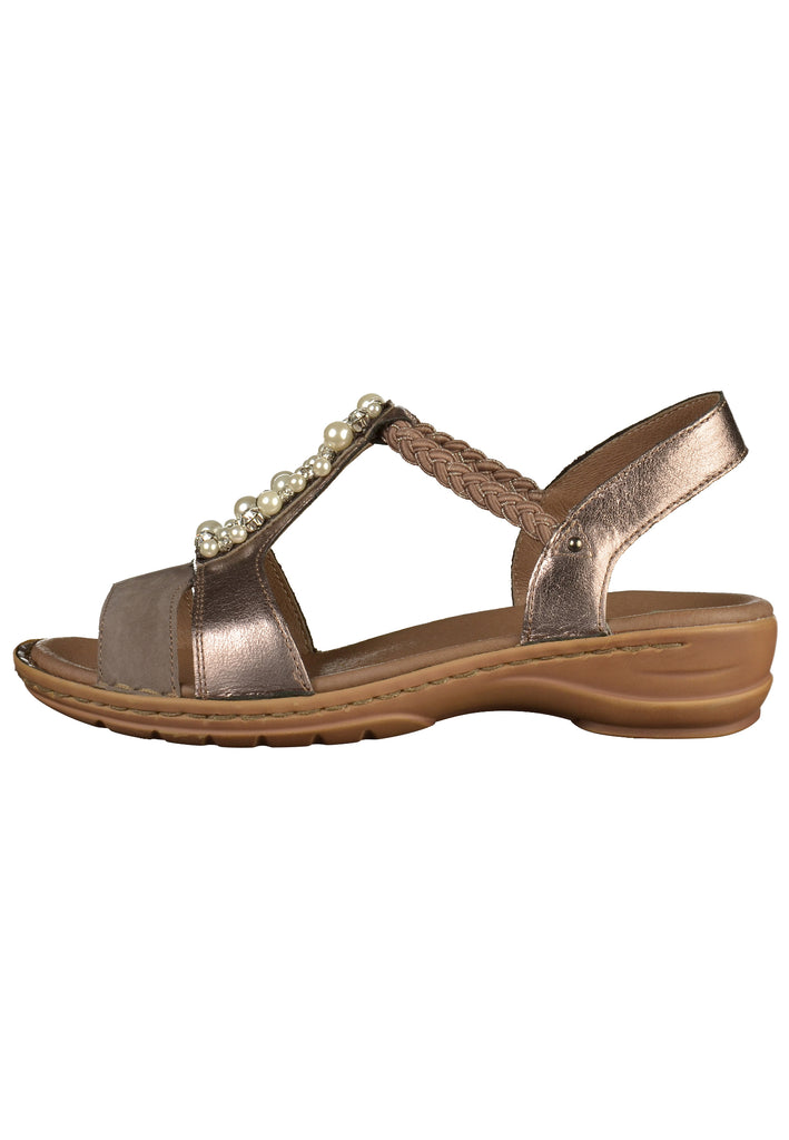 ara Sandalen Glattleder Grau - surf4shoes