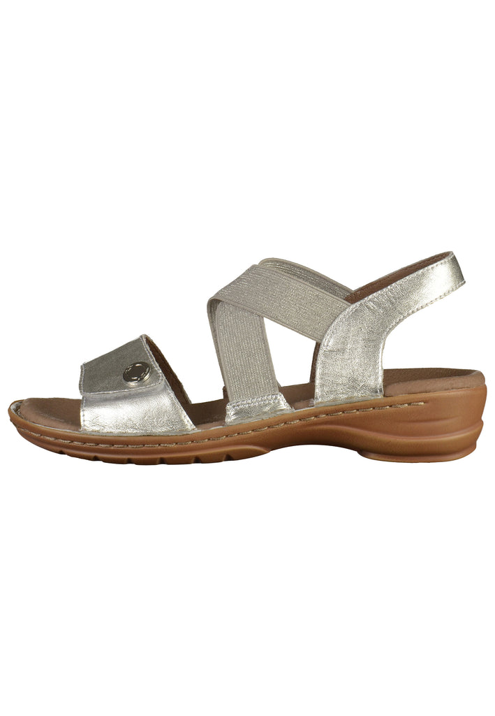 ara Sandalen Glattleder Silber - surf4shoes