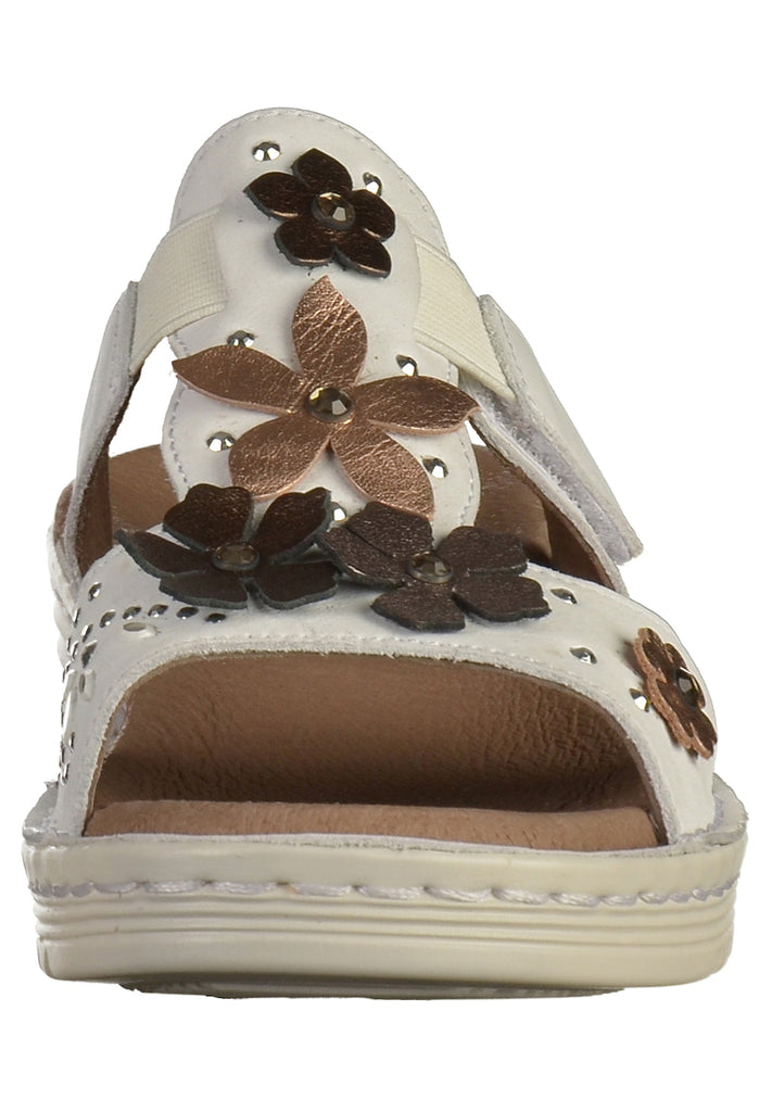 ara Pantoletten Leder Weiß - surf4shoes