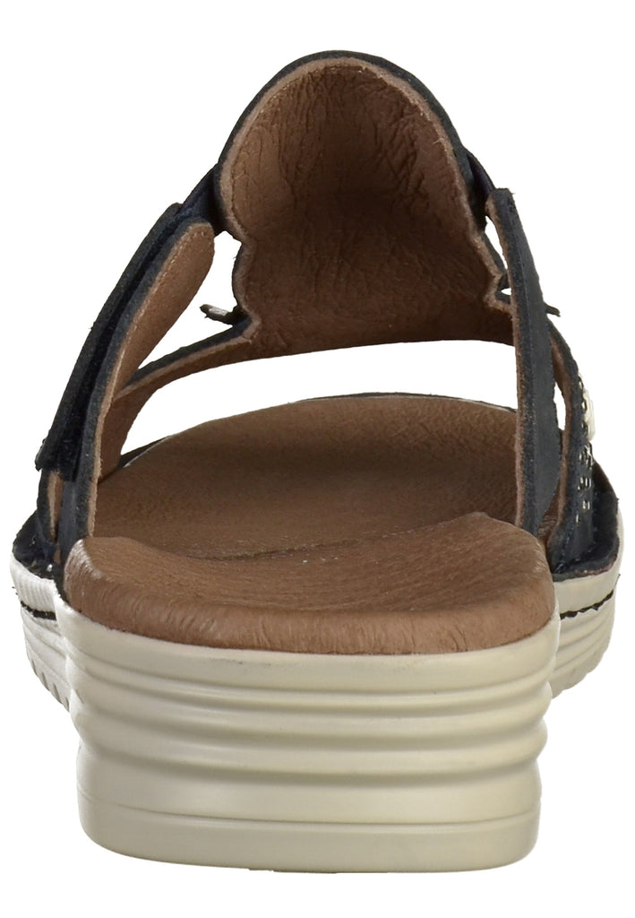 ara Pantoletten Leder Dunkelblau - surf4shoes