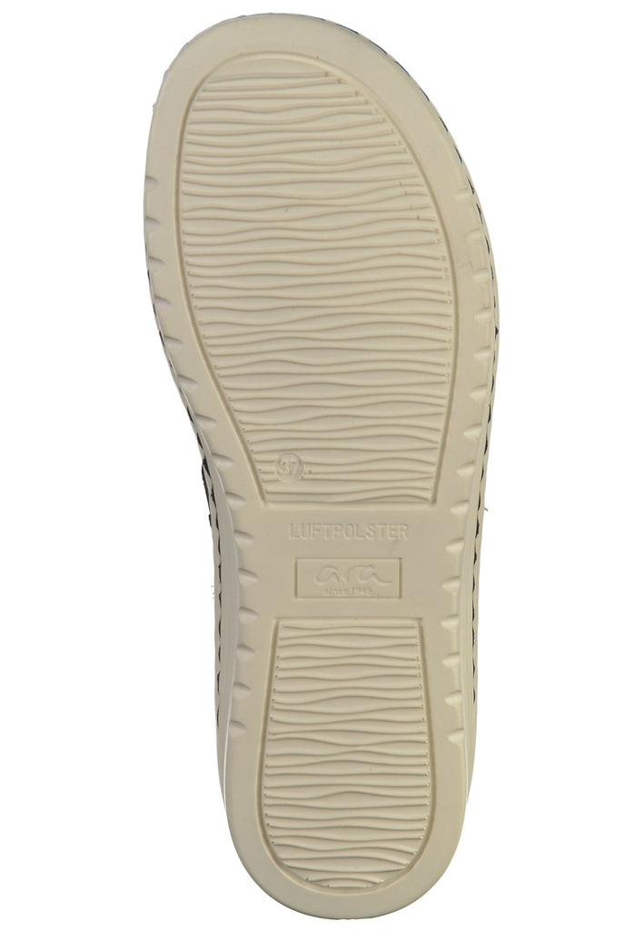 ara Pantoletten Leder Dunkelblau - surf4shoes