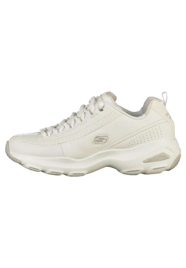 Skechers Halbschuhe Leder Weiß - surf4shoes