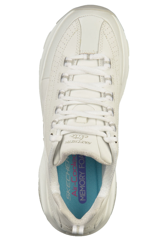 Skechers Halbschuhe Leder Weiß - surf4shoes