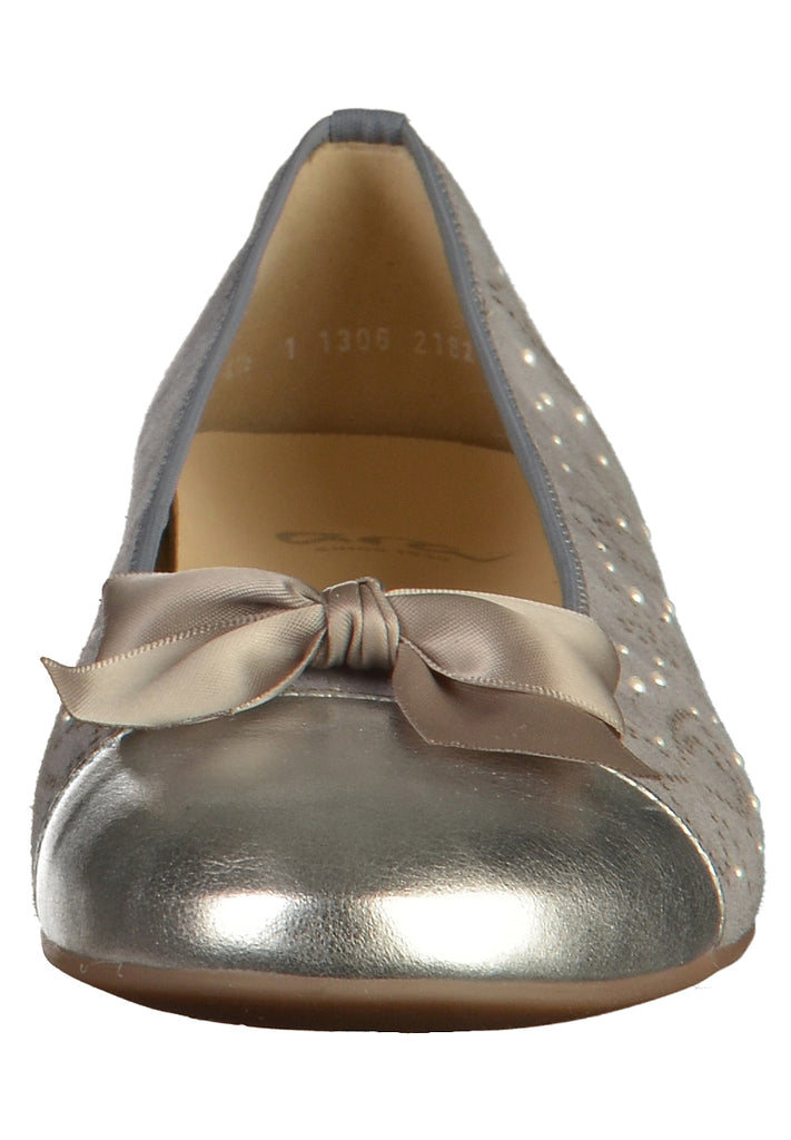 ara Ballerinas Leder Grau - surf4shoes