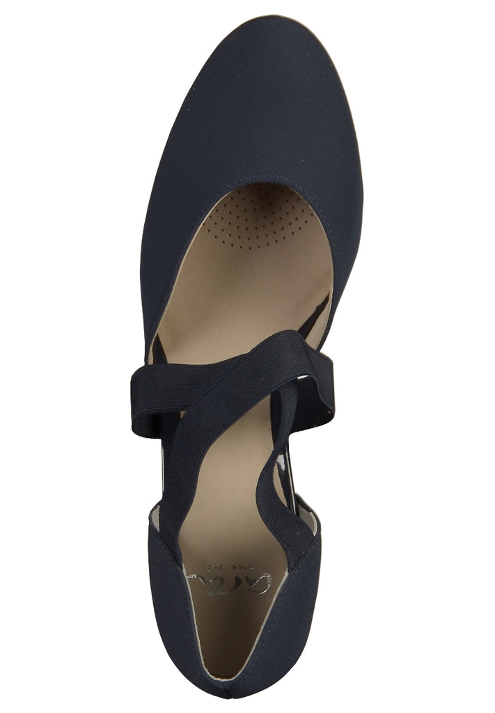 ara Pumps Lederimitat Blau - surf4shoes