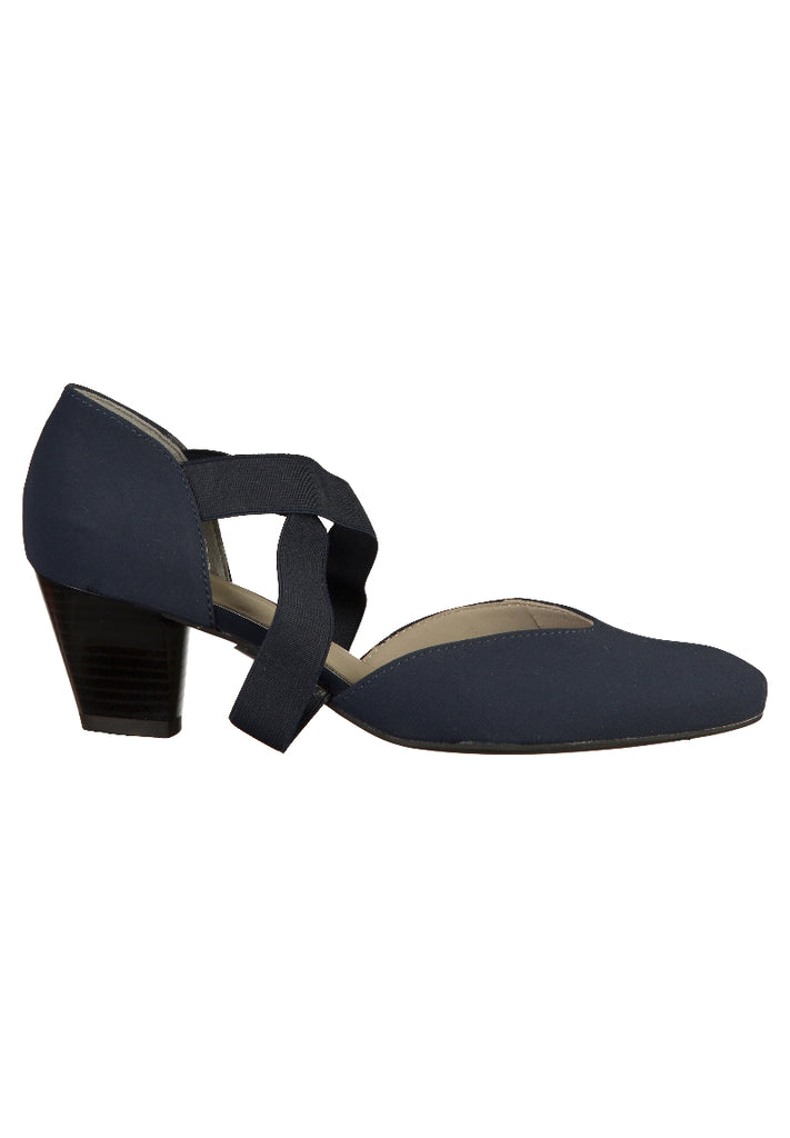 ara Pumps Lederimitat Blau - surf4shoes
