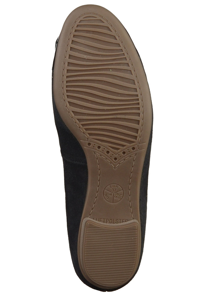 ara Ballerinas Veloursleder Blau - surf4shoes