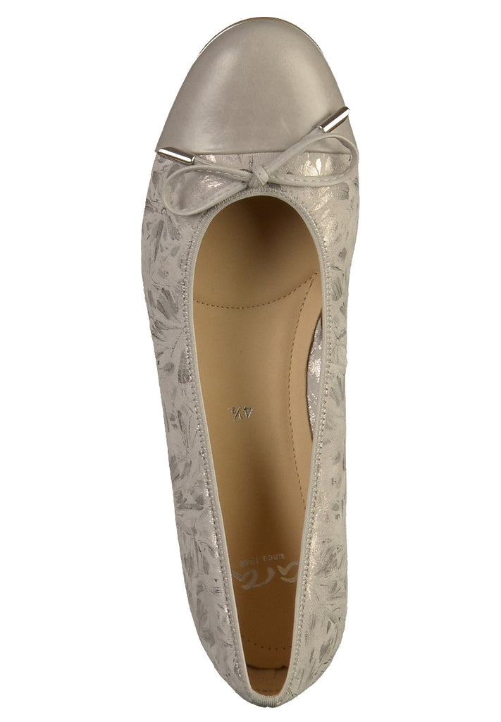 ara Ballerinas Leder Grau - surf4shoes