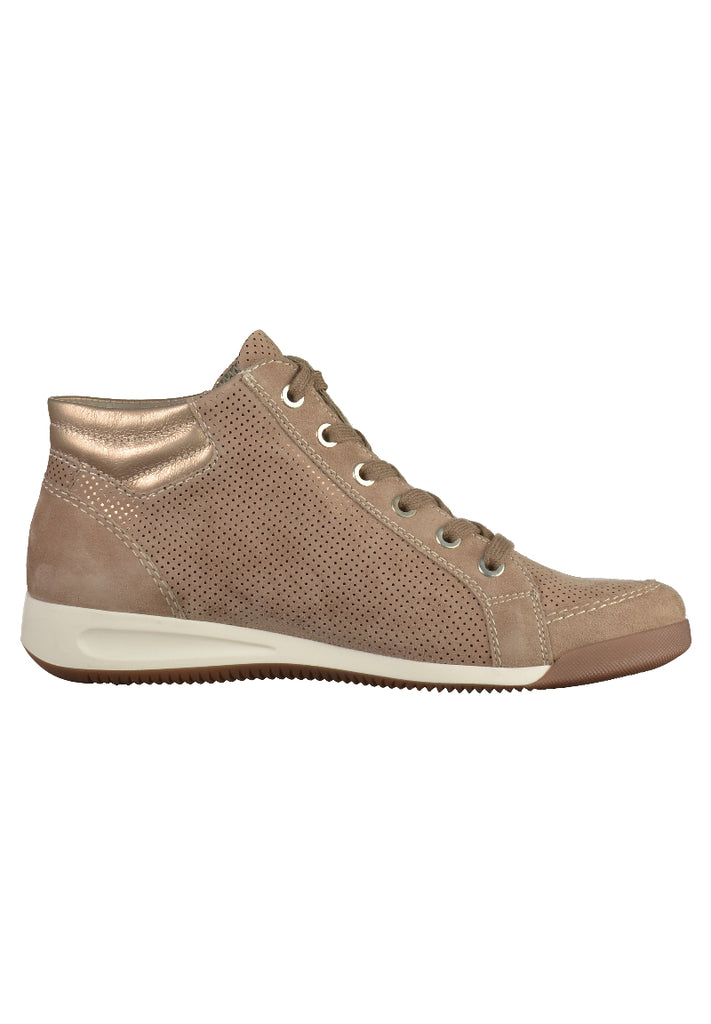ara Sneaker Leder Taupe - surf4shoes
