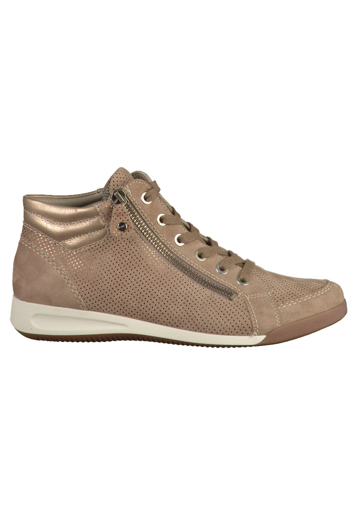 ara Sneaker Leder Taupe - surf4shoes