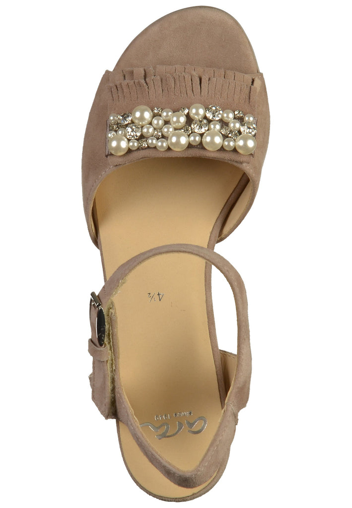 ara Sandalen Leder Taupe - surf4shoes