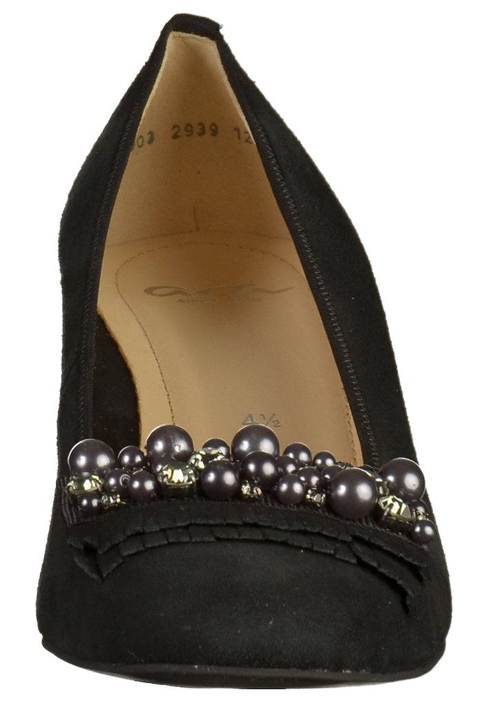 ara Pumps Nubukleder Schwarz - surf4shoes