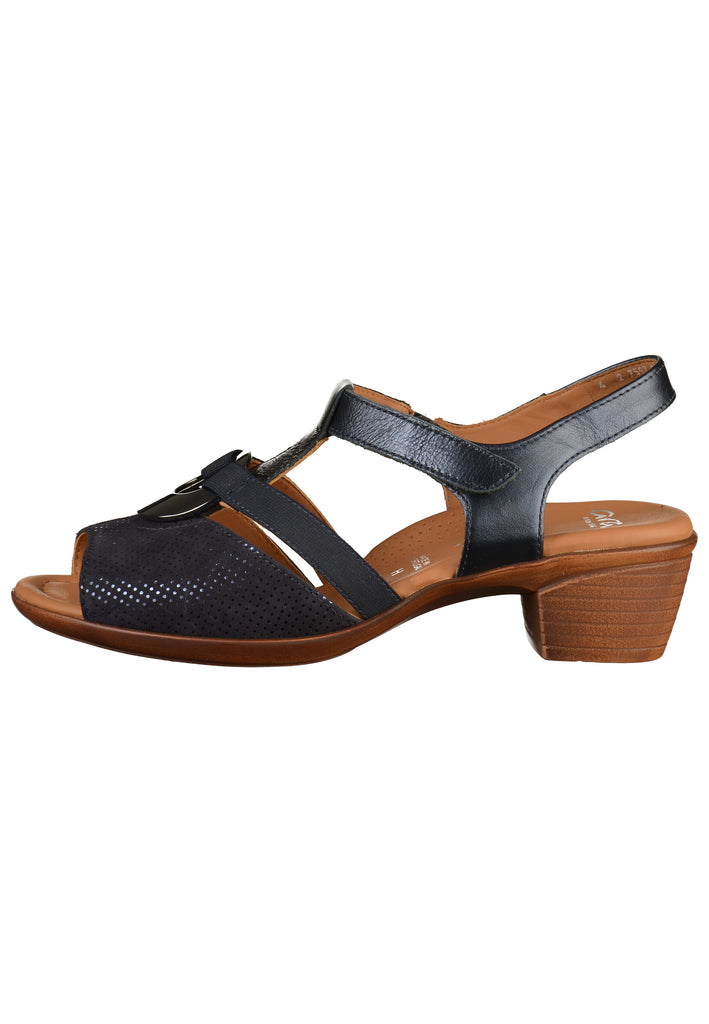 ara Sandalen Glattleder Blau - surf4shoes