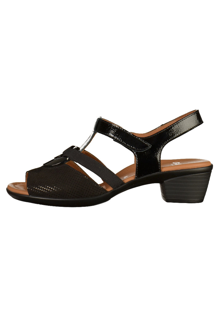 ara Sandalen Glattleder Schwarz - surf4shoes