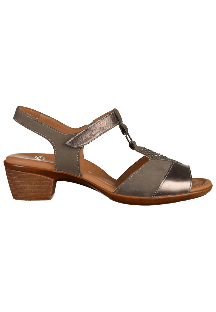 ara Sandalen Leder Grau - surf4shoes