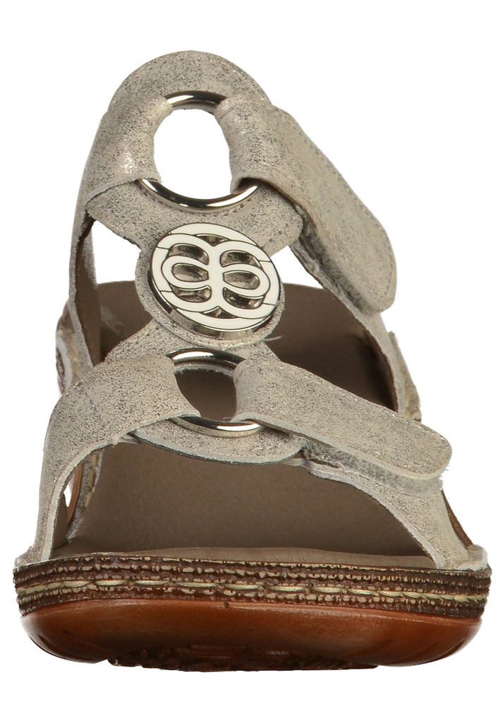 ara Pantoletten Glattleder Zinn - surf4shoes