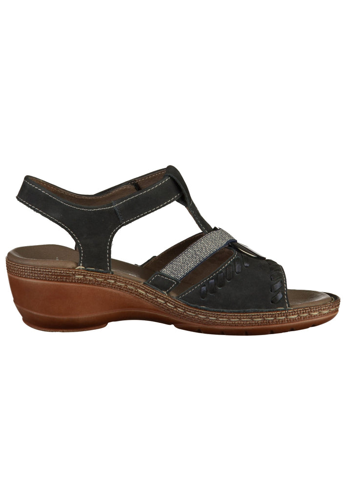 ara Sandalen Leder Dunkelblau - surf4shoes
