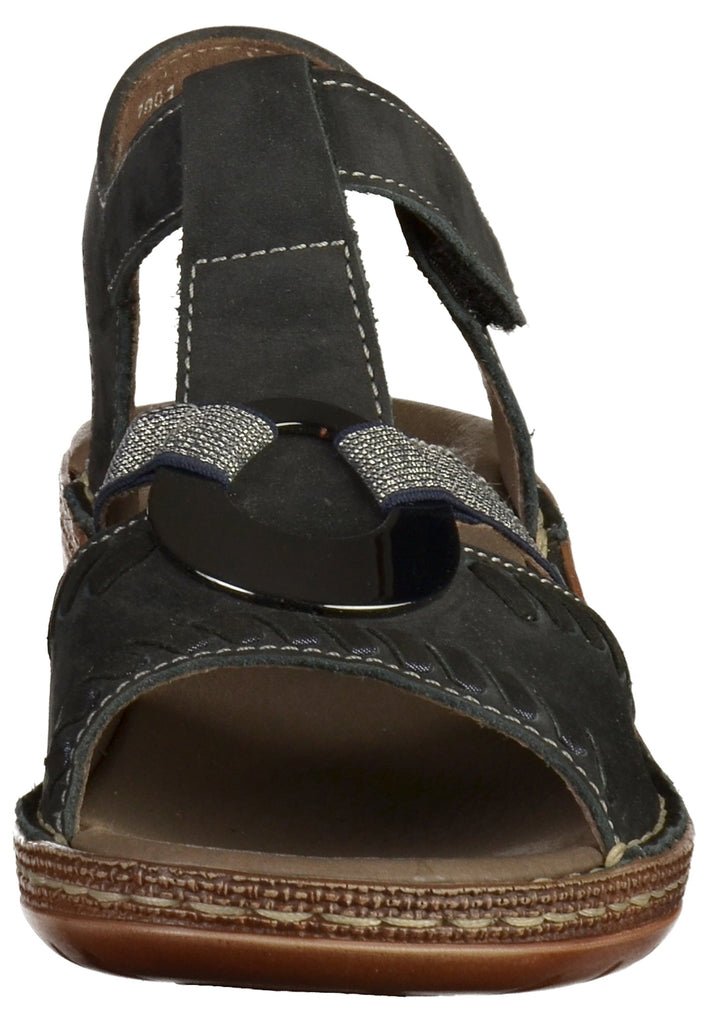 ara Sandalen Leder Dunkelblau - surf4shoes